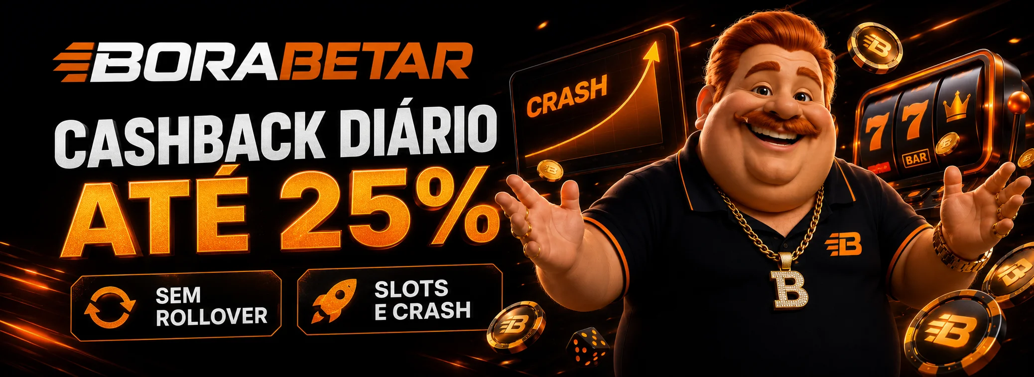Cashback Diário da BoraBetar